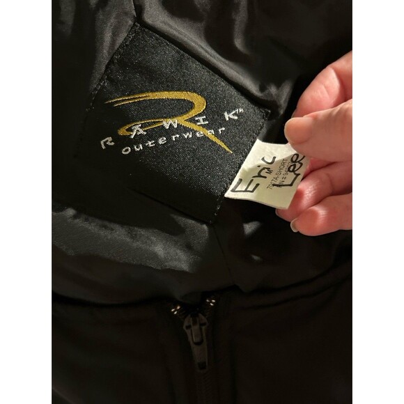 RAWIK Black Men’s Insulated Ski Snow Winter Sports Bib Pants 7017-A  SZ Medium - Picture 4 of 10